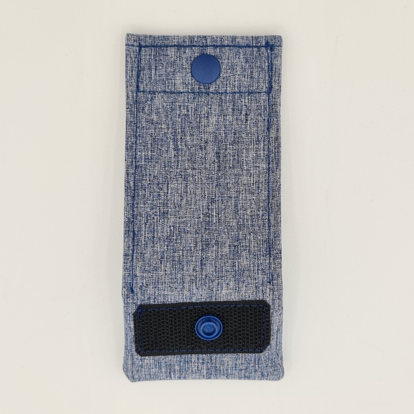 Markensafe blau melliert